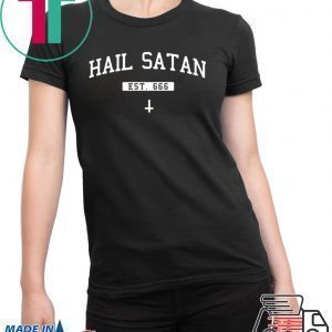 Swati Runi Goyal Hail Satan EST 666 Tee Shirt