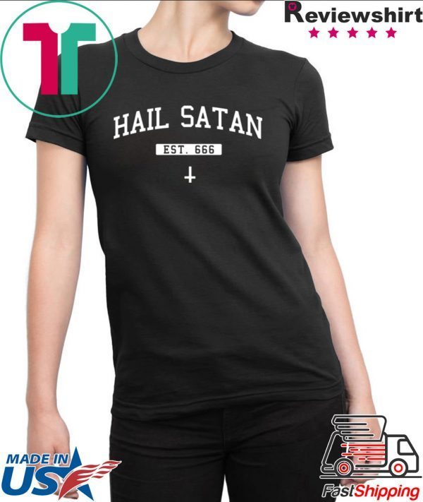 Swati Runi Goyal Hail Satan EST 666 Tee Shirt