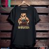 The Baby Yoda In The Mandalorian Skull Tee Shirt