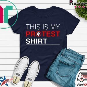 This is my Protest Shirt Impeached Trump Haters Democrats Tee Shirts