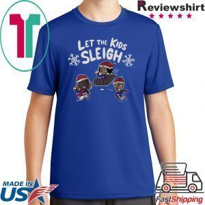 Toronto Baseball Let The Kids Sleigh Tee Shirt