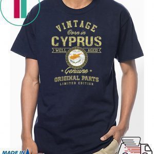 Vintage Cyprus In Qatar Well Aged Genuine Original Parts Limited Edition Tee Shirt