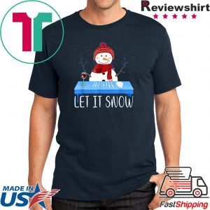 Walmart Cocaine Santa Snowman Let It Snow Tee Shirts
