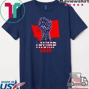 Washington For President Donald Trump 2020 Election Us Flag Tee Shirts