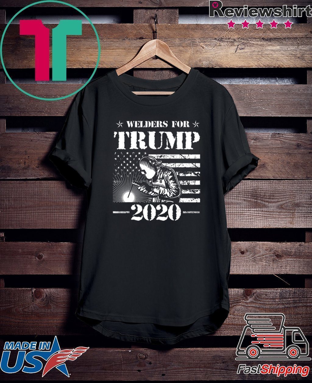 ? Welders for Trump 2020 Tee Shirt