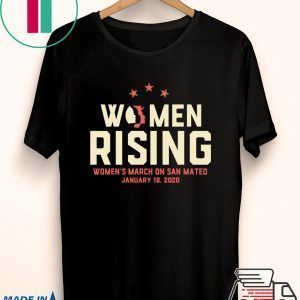 Women's March 2020 San Mateo Tee Shirts