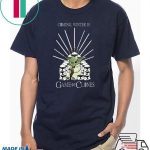 Yoda Coming, Winter Is Game Of Clones Tee Shirt