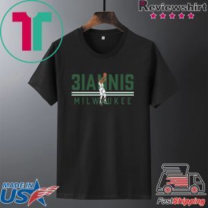 3IANNIS Milwaukee Basketball Tee Shirts
