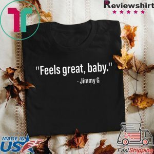49ers’ George Kittle Wears ‘Feels Great, Baby’ T-Shirts