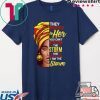 African Woman Afro I Am The Storm Tee Shirts