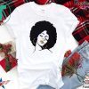 Afro Diva Black Girl Magic Lips Natural Melanin Tee Shirts