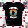 Australia Strong koala bear Retro Tee Shirts