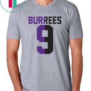 BURREES 9 Shirt for Mens Womens