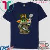 Baby Yoda Green Bay Packer Cup Tee Shirts