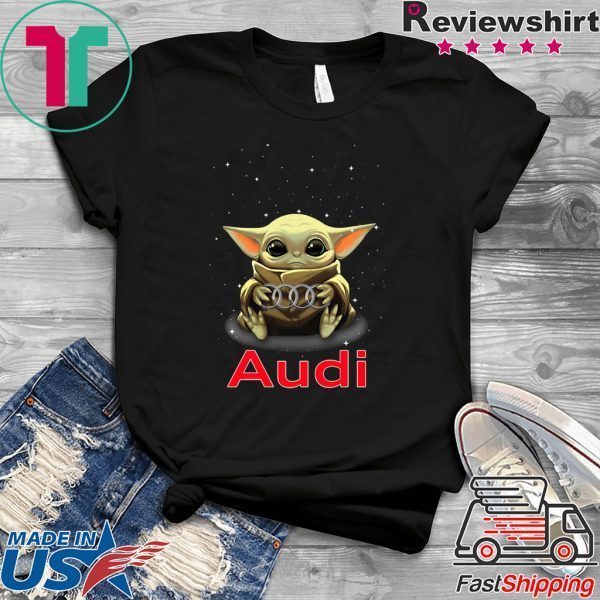 Baby Yoda Hug Audi Tee Shirts