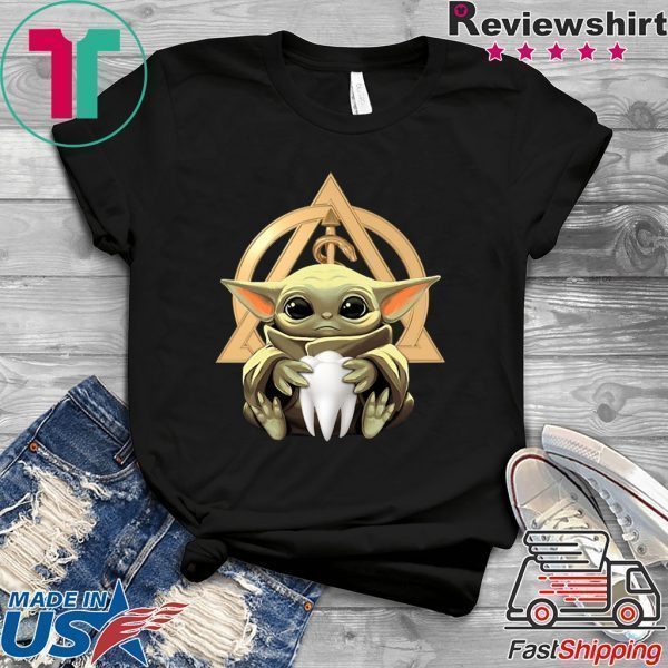 Baby Yoda Hug Dentist Tee Shirts