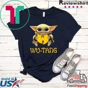 Baby Yoda Hug Wu Tang Clan Tee Shirts