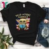 Baby Yoda Read Across America US Flag Shirts
