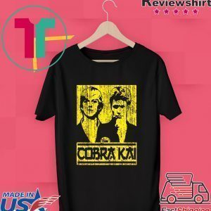 Cobra Kai Daniel Larusso Johnny Lawrence Tee Shirts