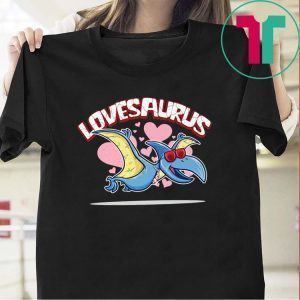 Dinosaur Valentine Lovesaurus Love Valentines Day Rawr Tee Shirts