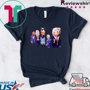 Donald Trump Dwayne Johnson John Kasich Nikki Haley Mike Pence Tee Shirts