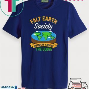 Flat Earth Society Tee Shirt