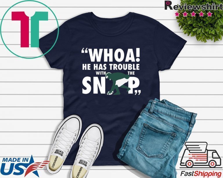 snap tee shirt