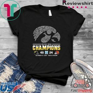 Holiday bowl champions 49-24 helmet football december 27, 2019 - sdccu stadium Tee Shirts