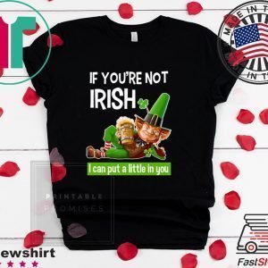 If You’re Not Irish I Can Put A Little In You Tee Shirts