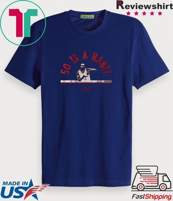 James Harden 50 is a Habit Houston Tee Shirt