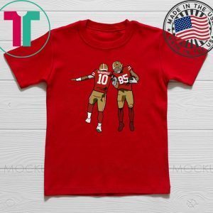 Jimmy Garoppolo x George Kittle San Francisco 49ers Tee Shirts