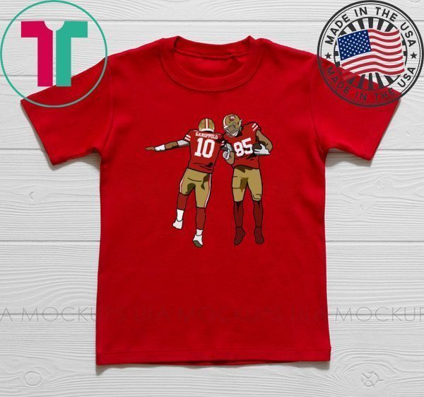 Jimmy Garoppolo x George Kittle San Francisco 49ers Tee Shirts