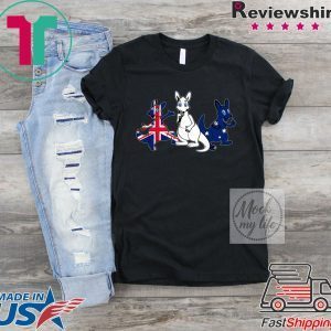 Kangaroo Australia Flag Shirt