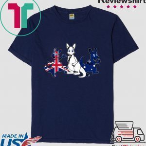 Kangaroo Australia Flag Shirt