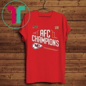 Kansas City Chiefs 2019 AFC Champions Tee Shirts