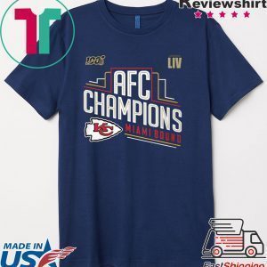 Kansas City Chiefs 2019 AFC Champions T-Shirt