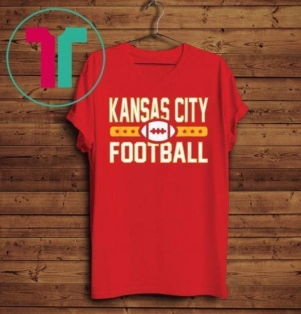 Kansas City Football Goalline Tee Shirt