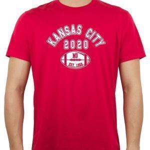 Kansas City Football Vintage KC Retro Chief 2020 Gameday Fan Tee Shirt