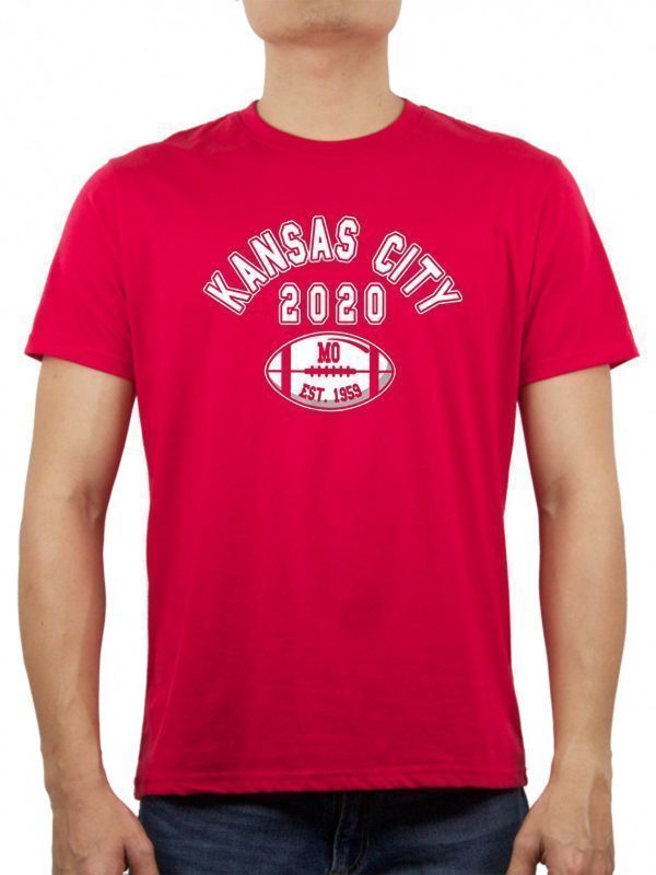 Kansas City Football Vintage KC Retro Chief 2020 Gameday Fan Tee Shirt