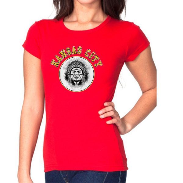 KC Football Vintage Retro Chief Missouri Fan TShirt