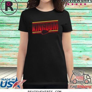 Kansas City KC Football Missouri Arrowhead Retro Chief Tee Shirt