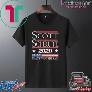 Kevin Michael Scott Dwight 2020 That's What She Said Tee Shirts