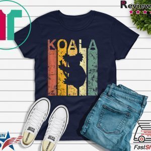 Koala vintage Australian bushfires Tee Shirt