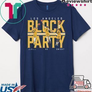 LA Block Party LA Basketball Tee Shirts