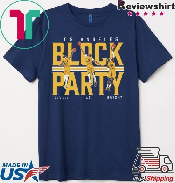 LA Block Party LA Basketball Tee Shirts