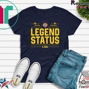 LSU National Championship Legend Status Tee Shirts