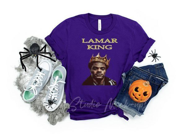 Lamar Jackson King Shirt - Lamar Jackson