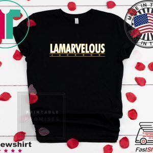 Lamar Jackson Lamarvelous 2 Tee Shirts