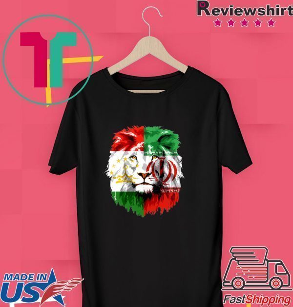 Lion Iran Tajikistan Afghanistan India Tee Shirts