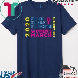 Los Angeles Women's March 2020 January Tee Shirts